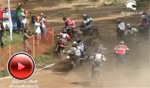 MME motocross Lidzbark MX2 junior wypadek film