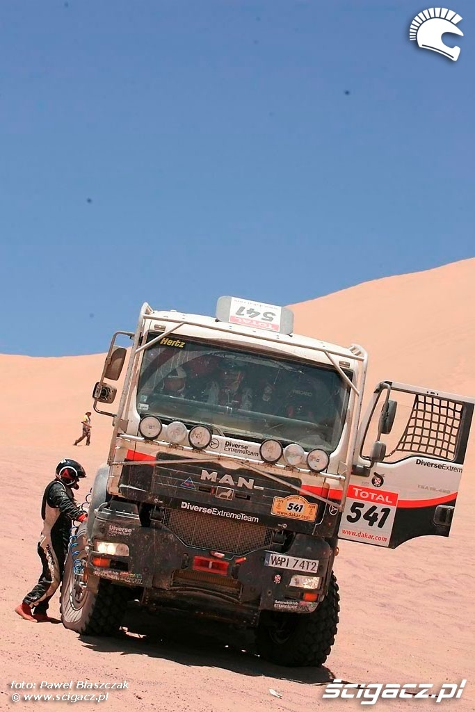Rajd Dakar 2009 Pustynia Atacama Diverse Extreme Team