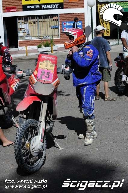 Tankowanie Dakar 2009