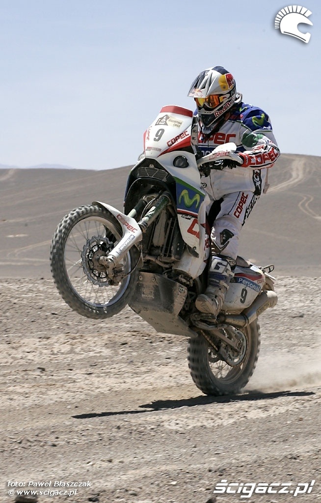 Lopez Contardo Aprilia RXV 4.5 V etap dakar 2010