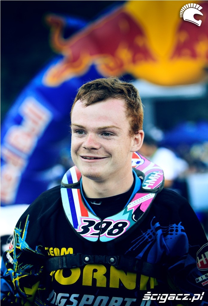 Red Bull Romaniacs 2012 zawodnik w kolnierzu
