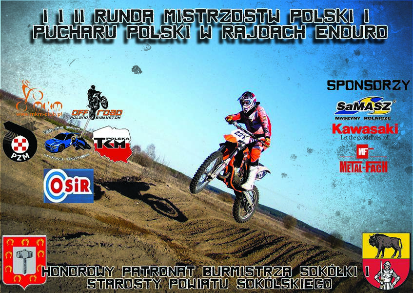 plakat enduro