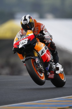Dani Pedrosa MotoGP Francja Le Mans 2011