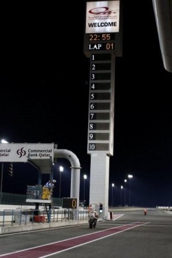 Katar MotoGP pitlane