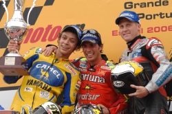 Podium Estoril MotoGP 2006