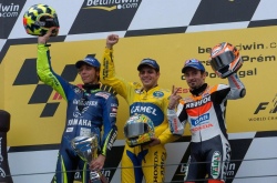 Podium MotoGP Estoril 2005