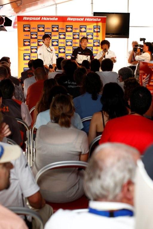 Repsol Honda konferencja Misano