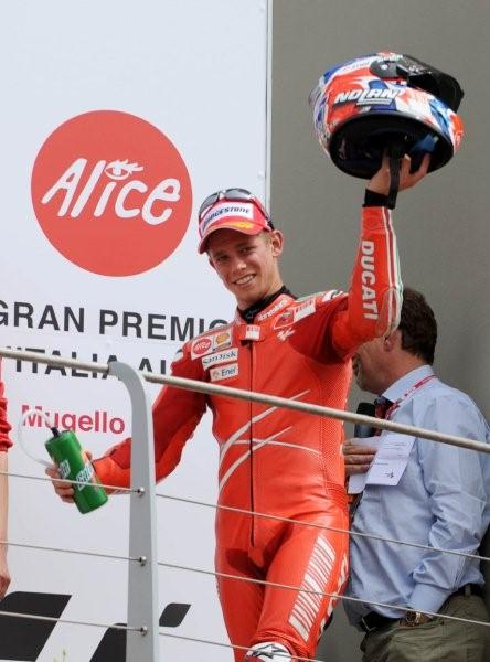 Stoner Podium Mugello