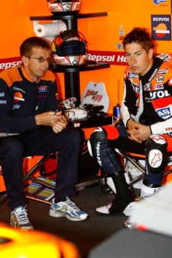 Hayden i Pete Benson Foto Honda 8 4