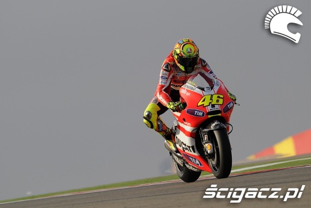 Rossi in Aragon