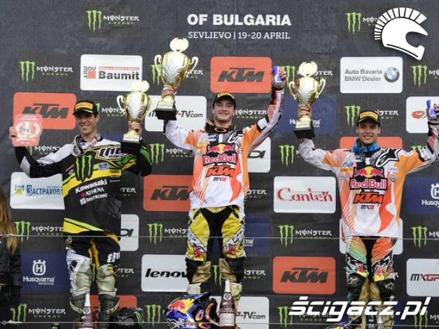 podium Grand Prix Bulgarii