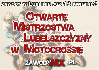 Otwarte Mistrzostwa Lubelszczyzny ulotka