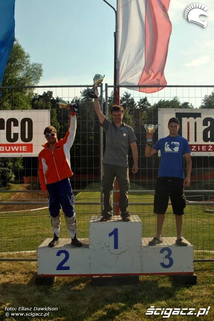 podium mx1 Puchar Polski Wschowa