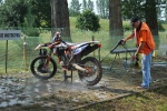 mycie motocykla KTM