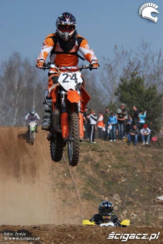 Kulczyk Wojtek zawodnik motocross MX85