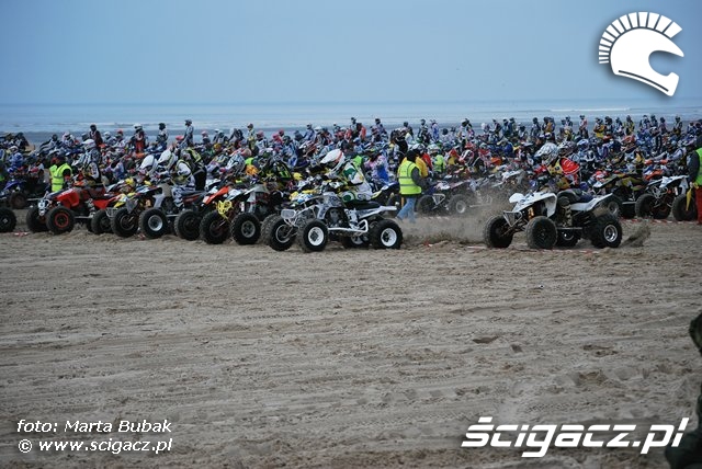 Zawodnicy tuz przed startem Le Touquet 2010