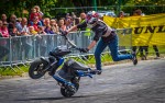 cyrkle skuterem Moto Show Bielawa Polish Stunt Cup 2015