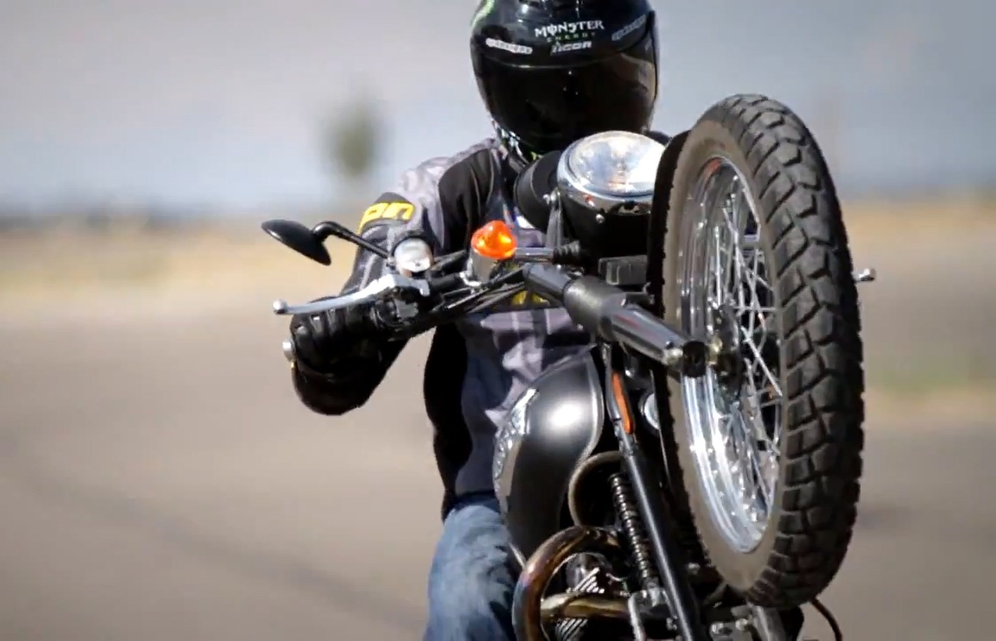 wheelie Scrambler