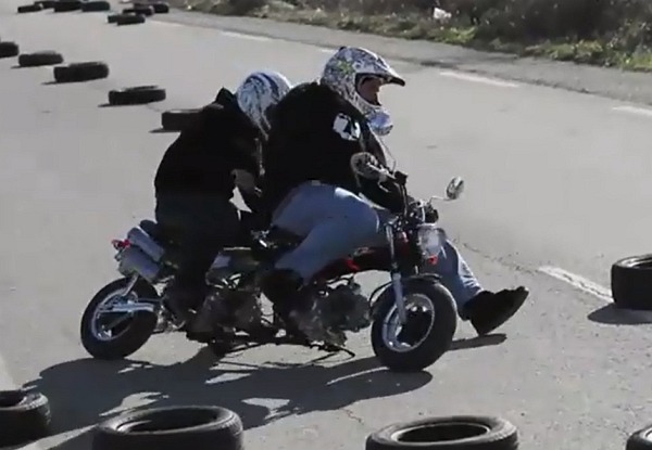 motocyklowy tandem z