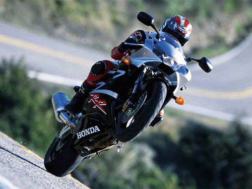 honda cbr954rr wheelie