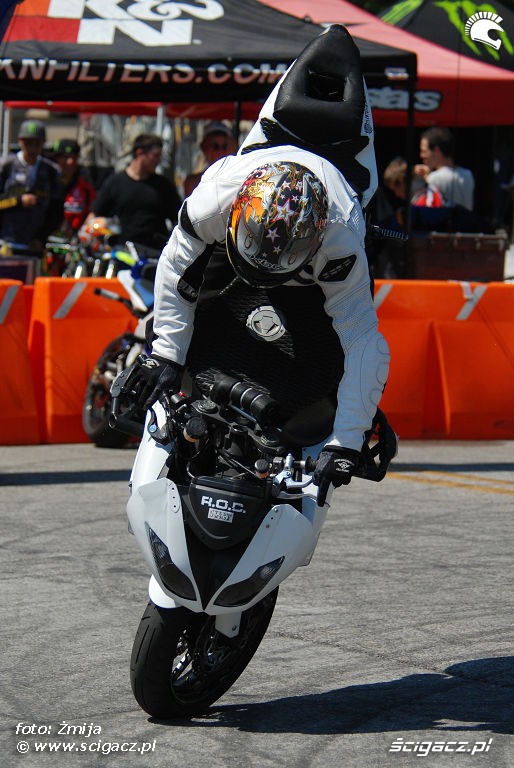 Indy XDL finals stoppie