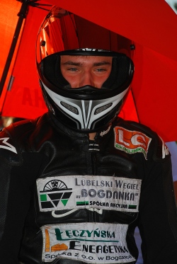 Marcin Kaldowski przed startem
