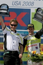 Checa podium Miller 3