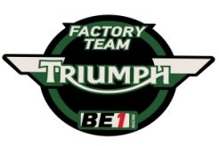 triumph be1 racing team logo