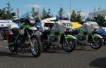 motocykle BMW czeskiej policji