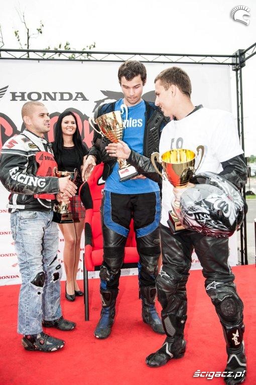 Honda Gymkhana Wroclaw podium