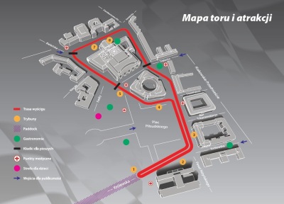 Mapa Verva Street Racing Warszawa 2010
