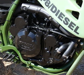 JP8 Diesel z bliska
