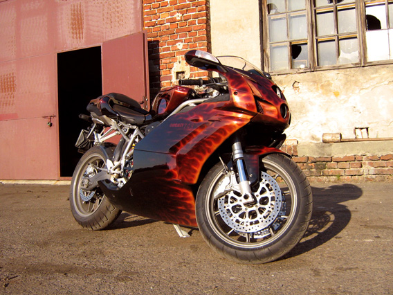 Ducati 749 aerograf