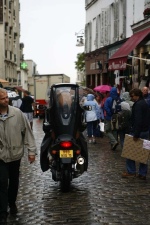 Paryskie motocykle motor z dachem 085