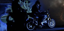 Ducati streetfighter rider