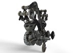 KTM 1290 SUPER DUKE R MY2017 uklad korbowy