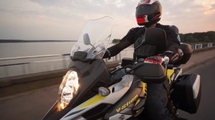 Suzuki V Strom 1000 2017 akcja