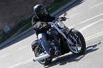 crusing Harley Davidson V Rod Muscle
