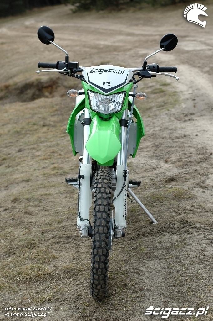 Kawasaki KLX 250 przod