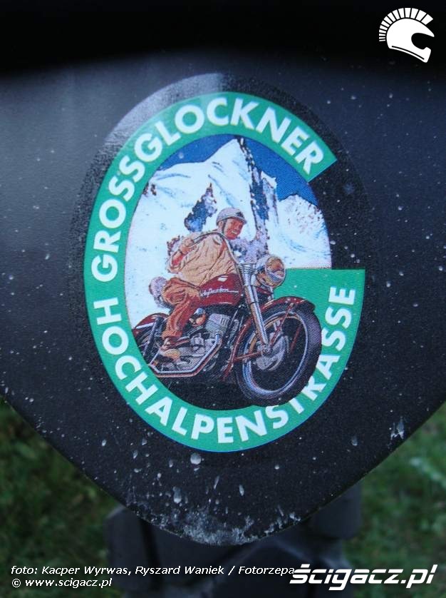 Hochalpenstrasse Alpy na motocyklu