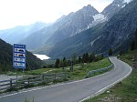 Alpejskie Drogi Alpy na motocyklu