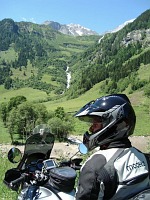 Gory Alpy na motocyklu
