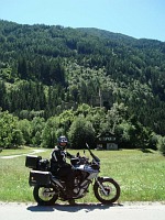 Honda Alpy na motocyklu