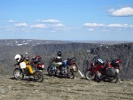 motocykle w gorach