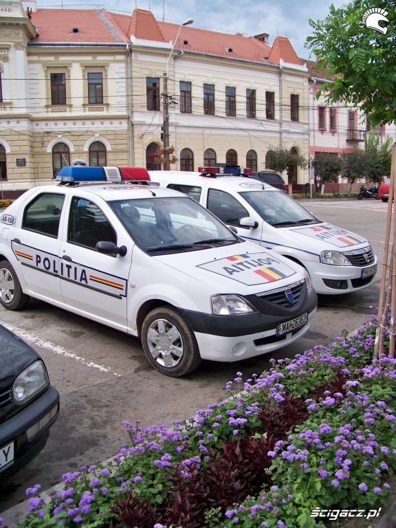 samochody Policji