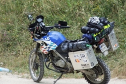 dakar bmw  Bulgaria i Rumunia na motocyklach - be hardcore