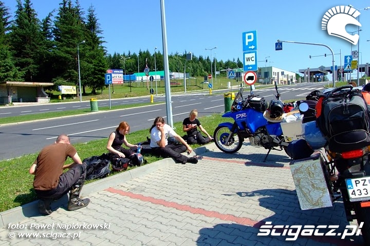 przystanek WC  Bulgaria i Rumunia na motocyklach - be hardcore
