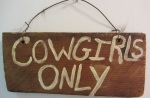 cowgirls only