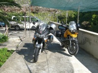 Honda Varadero i BMW 1150 GS