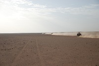 Libia Quad Adventure przejazd przez rownine